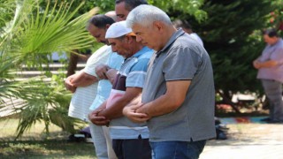 Fethiyede Haniye için gıyabi cenaze namazı kılındı