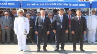 Fethiyede Zafer Bayramının 102. yılı törenlerle kutlandı