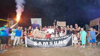 Finikede voleybol heyecanı yaşandı