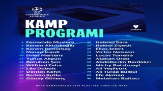 Galatasarayın Young Boys maçı kamp kadrosu belli oldu