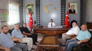 Gazeteciler Kaymakam Soysal ile bir araya geldi