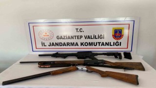 Gaziantepte 14 adet silah ele geçirildi