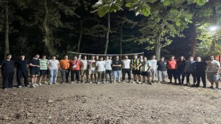 Gençler kampta buluştu