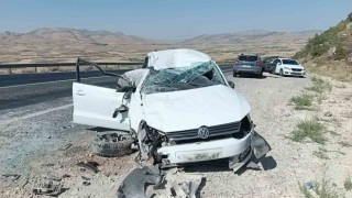 Gercüşte trafik kazası: 1i bebek 4 yaralı