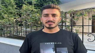 Gökyüzünde uçan cismi uzay aracına benzeten vatandaşın heyecan dolu anları kamerada