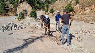 Gölbaşı Doğa Parkının çevre düzenlemesi yapılıyor