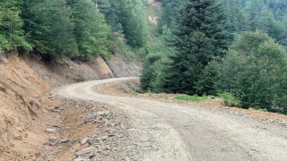 Gölyakada 20 kilometre orman yolu üst yapısı tamamlandı