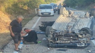 Gönende trafik kazası: 1 kişi yaralandı