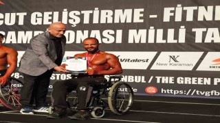Halit Durak, Türkiye Vücut Geliştirme şampiyonu oldu
