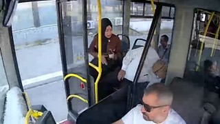 Halk otobüsünde kalp krizi geçirdi, ilk müdahale otobüs içerisinde yapıldı