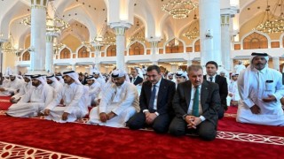 Haniye için Dohada cenaze töreni