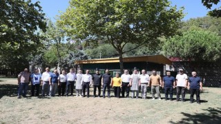Hasbahçede vatandaşlar doğalgazlı mangal üniteleriyle dumansız piknik keyfi yapacak