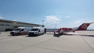 Hasta bebekler uçak ambulansla İstanbula sevk edildi