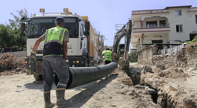 Hatay’da Deprem Sonrası Altyapı Çalışmaları Sürüyor