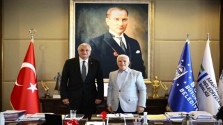İki başkan bir araya geldi