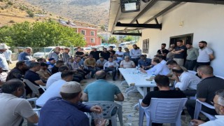 İliç Kaymakamı Dinçer, vatandaşlarla bir araya geldi