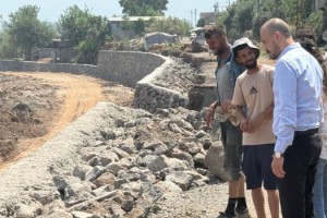 İller Bankası Yetkilileri Karaçay Dere Islahı Çalışmalarını Yerinde İnceledi