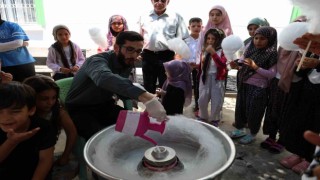 İmam sayesinde çocuklar Kuran kursuna koşa koşa geliyor