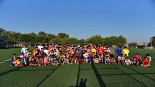 İncirliovalı çocuklar yazı sporla geçiriyor