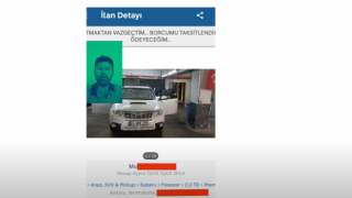İndirimli satışa koyduğu aracına ilgi olmayınca isyan etti