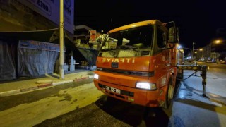 İş yerinde çıkan yangın korkuttu
