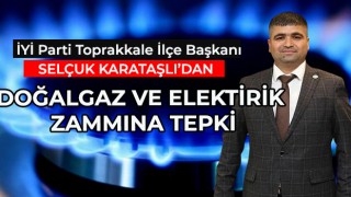 İYİ Partili Başkandan Doğalgaz ve Elektrik zammına Tepki