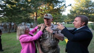 Jandarmada rütbe terfi töreni düzenlendi