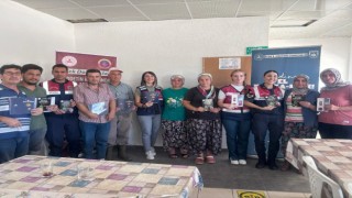 Jandarmadan Sultanhisardaki vatandaşlara bilgilendirme