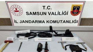 Kaçak kazı yapan 3 şahıs suçüstü yakalandı