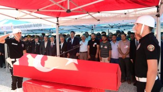 Kahramanmaraş Şehidini Uğurladı