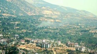 Kahramanmaraşta bahçe yangını