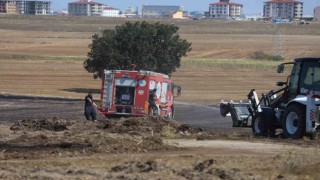 Kapaklıda 30 dekar tarım arazisi kül oldu