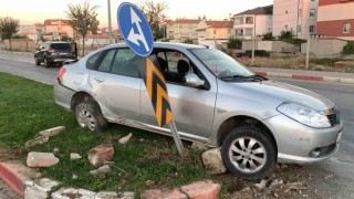 Karamanda cip ile otomobil çarpıştı: 2 yaralı