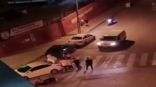 Kartalda darp ettikleri şahsı silah zoruyla kaçırdılar