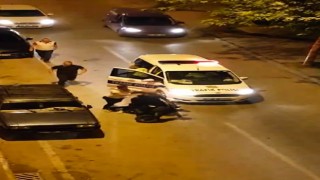 Kastamonuda gürültü kavgası kamerada