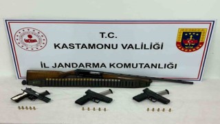 Kastamonuda kaçak silah operasyonu: 1 gözaltı