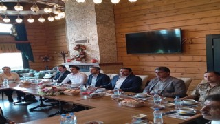 Kaymakam Aslantatar, Başkan Kılıç muhtarlarla buluştu