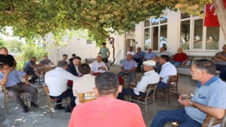 Kaymakam Gündoğdu vatandaşlarla bir araya geldi