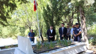 Kaymakamı Ardal, şehit Kıygıcının kabrini ziyaret etti