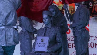 Kayseride anlamlı 30 Ağustos resepsiyonu