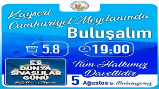 Kayserideki Sivaslılar bir ilki gerçekleştirecek
