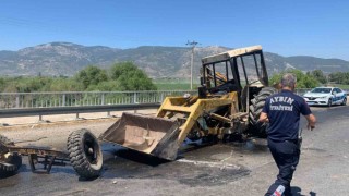 Kazada ağır yaralanan iş makinesi operatörünün tedavisi sürüyor