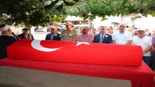 Kıbrıs Gazisi son yolculuğuna uğurlandı