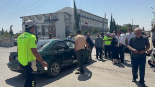 Kiliste motosiklet ile otomobil çarpıştı: 2 yaralı
