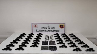 Konyada jandarmadan silah kaçakçılığı operasyonu