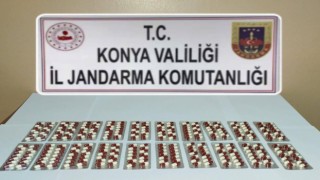 Konyada jandarmadan uyuşturucu operasyonu
