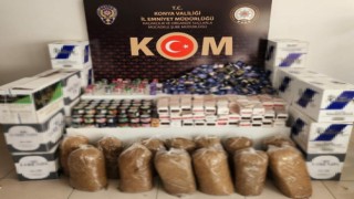 Konyada kaçakçılık operasyonlarında 21 kişi yakalandı