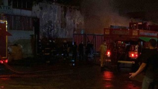 Konyadaki fabrika yangını kontrol altına alındı