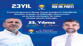 Küçükoğlu; “AK Parti mazlum ve mağdur milletlerin umududur”