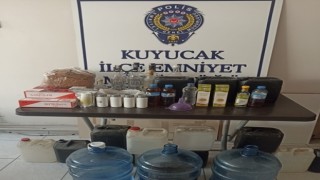 Kuyucakta sahte içki operasyonu